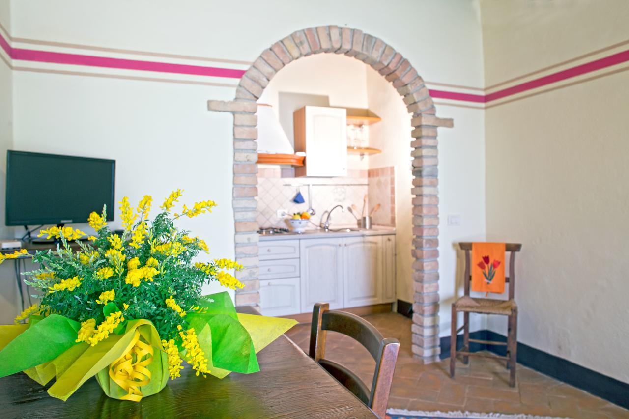 Vila Residenza Storica Casale Pozzuolo Cinigiano Pokoj fotografie